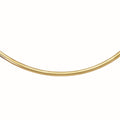 14k Yellow Gold Classic Omega Style Chain (6 mm)
