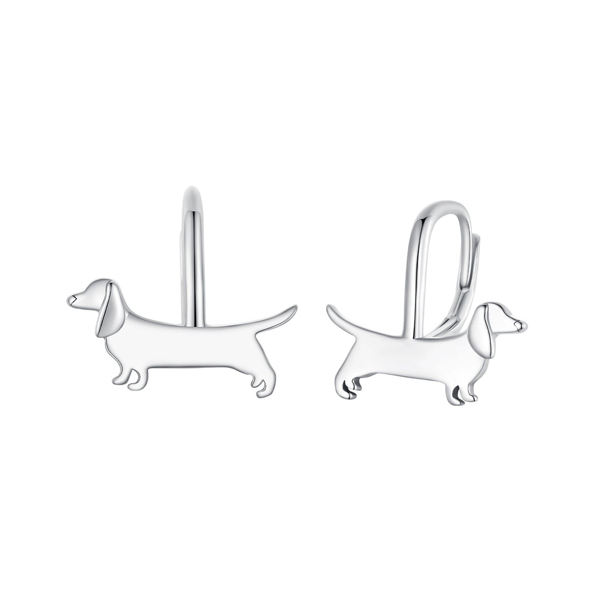 925 Oxidized Silver Earrings 17mm for Women