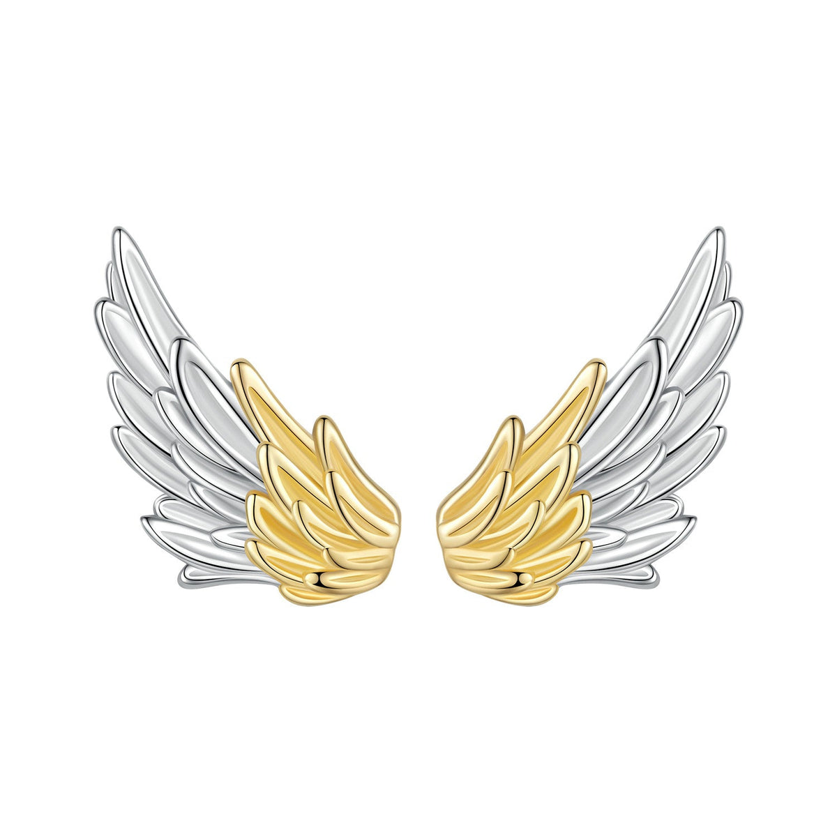 925 Sterling Silver Earrings with White Gold Plating for Women