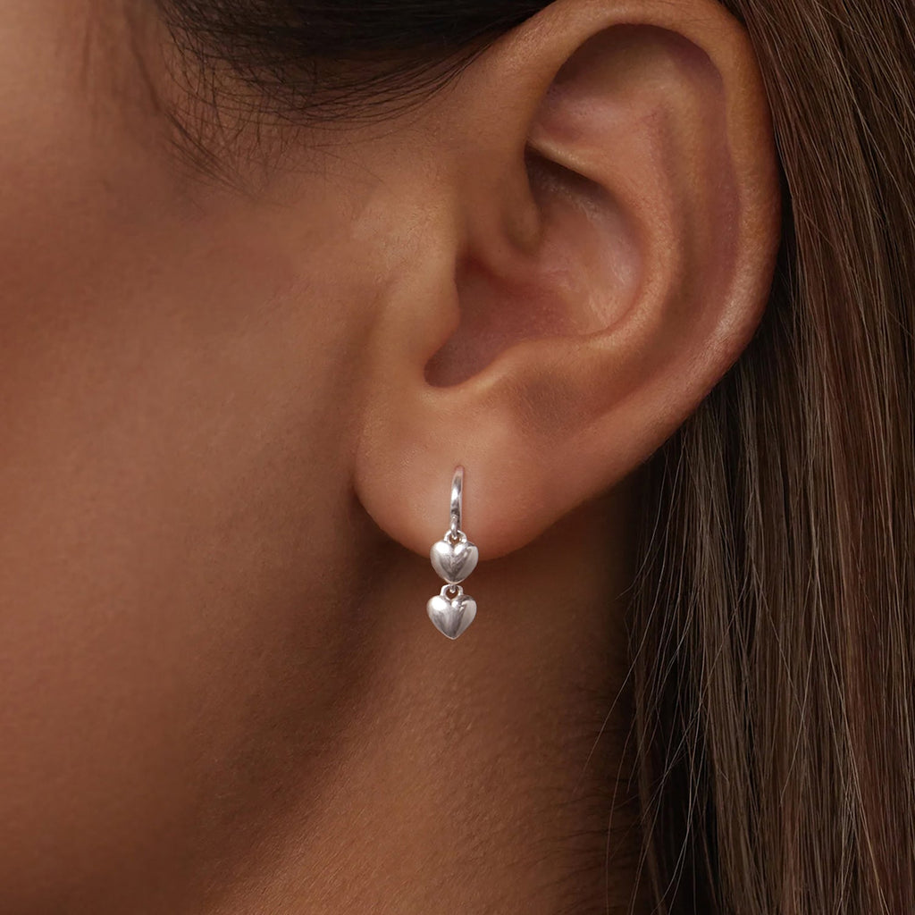 925 Sterling Silver Earrings 1.8*0.5cm for Women
