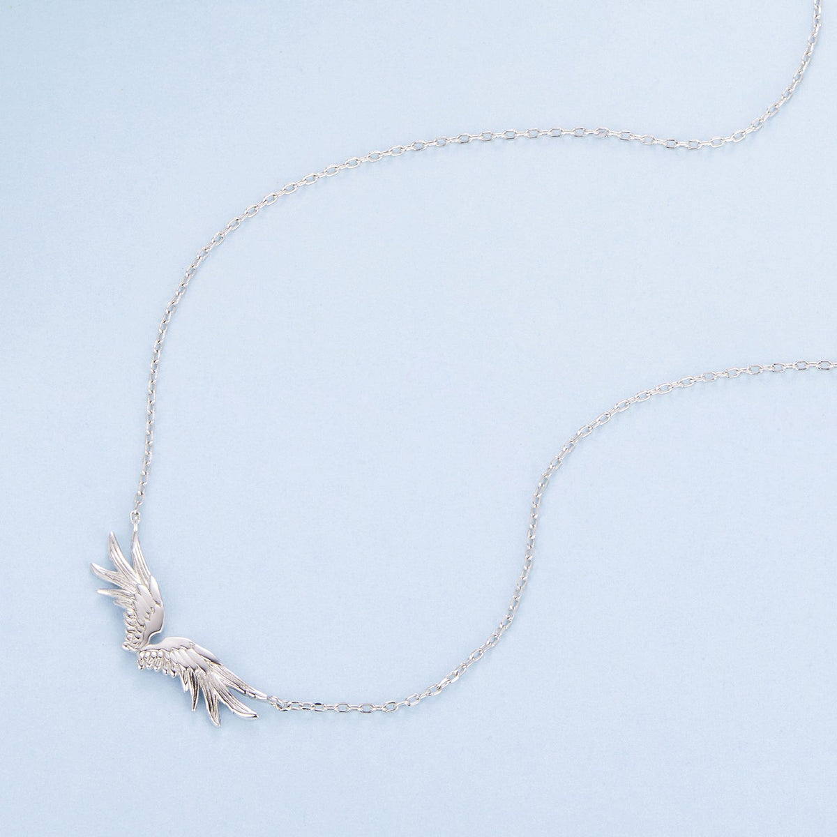 925 Sterling Silver Plated 40+5cm White Gold Necklace for Women