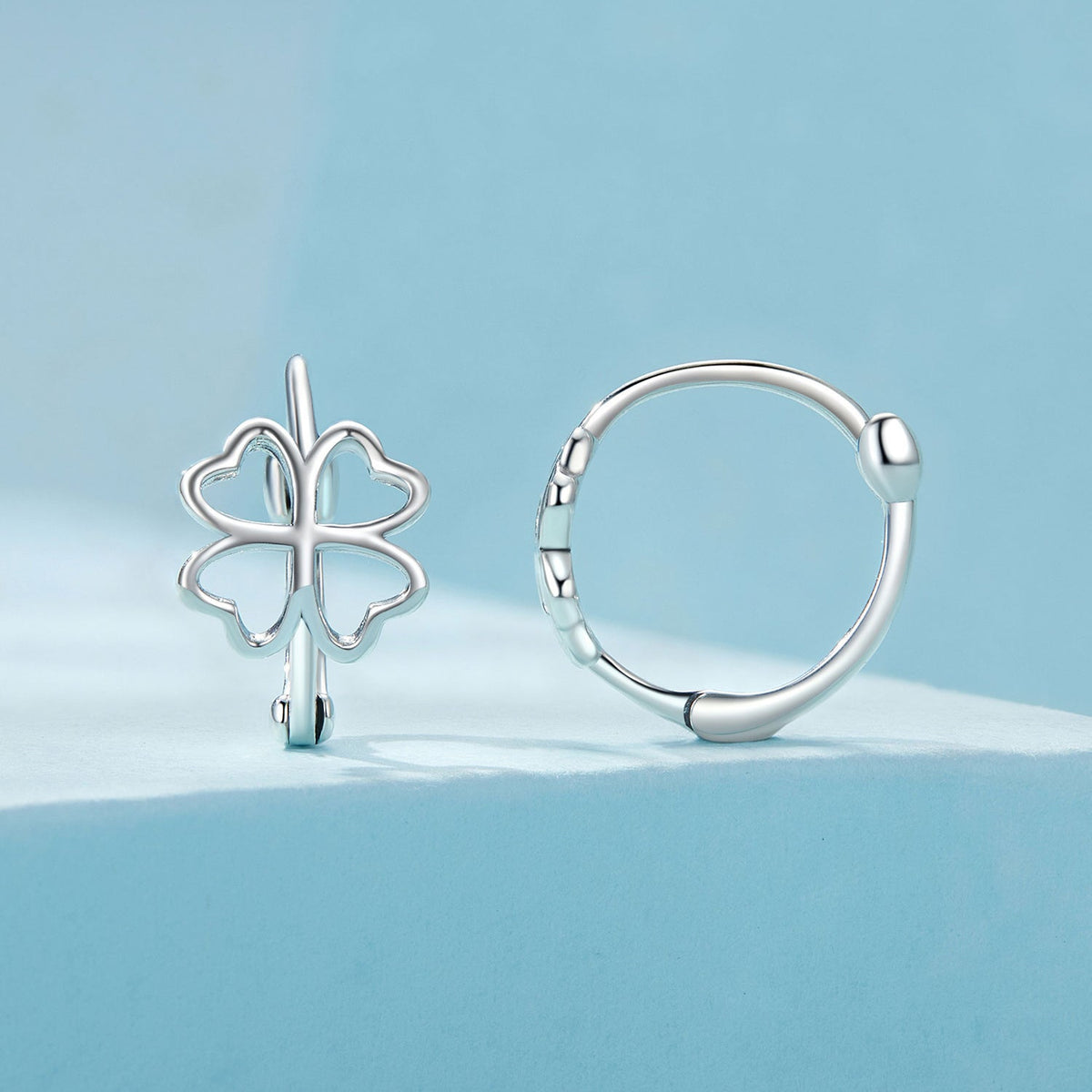 S925 Oxidized Silver Earrings for Women