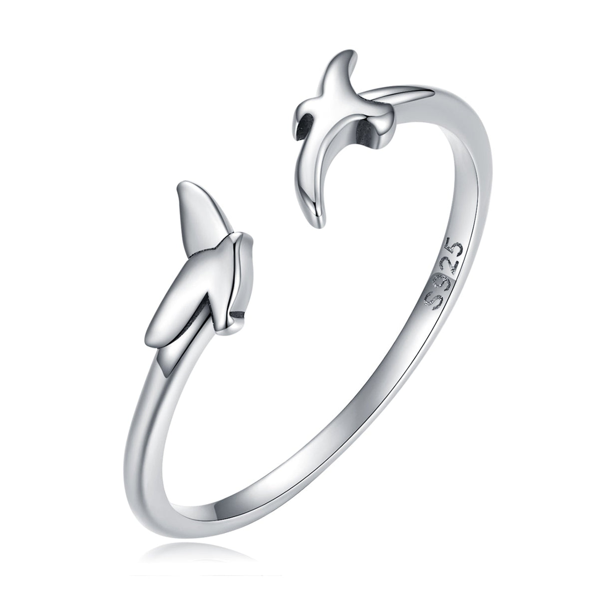 S925 Oxidized Silver 0.15cm Ring