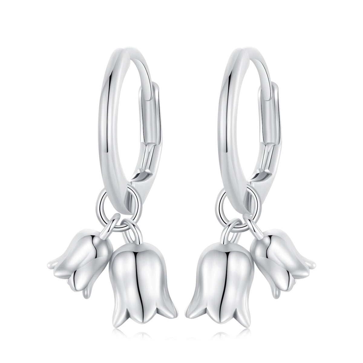 925 Sterling Silver Earrings for Women 20*10mm Oxidized Jewelry