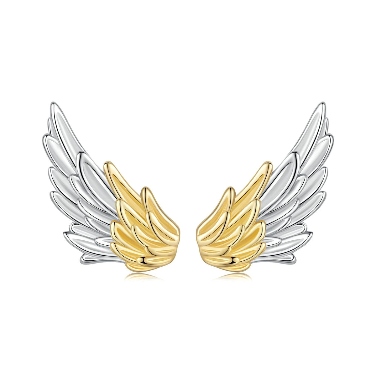 925 Sterling Silver Earrings with White Gold Plating for Women