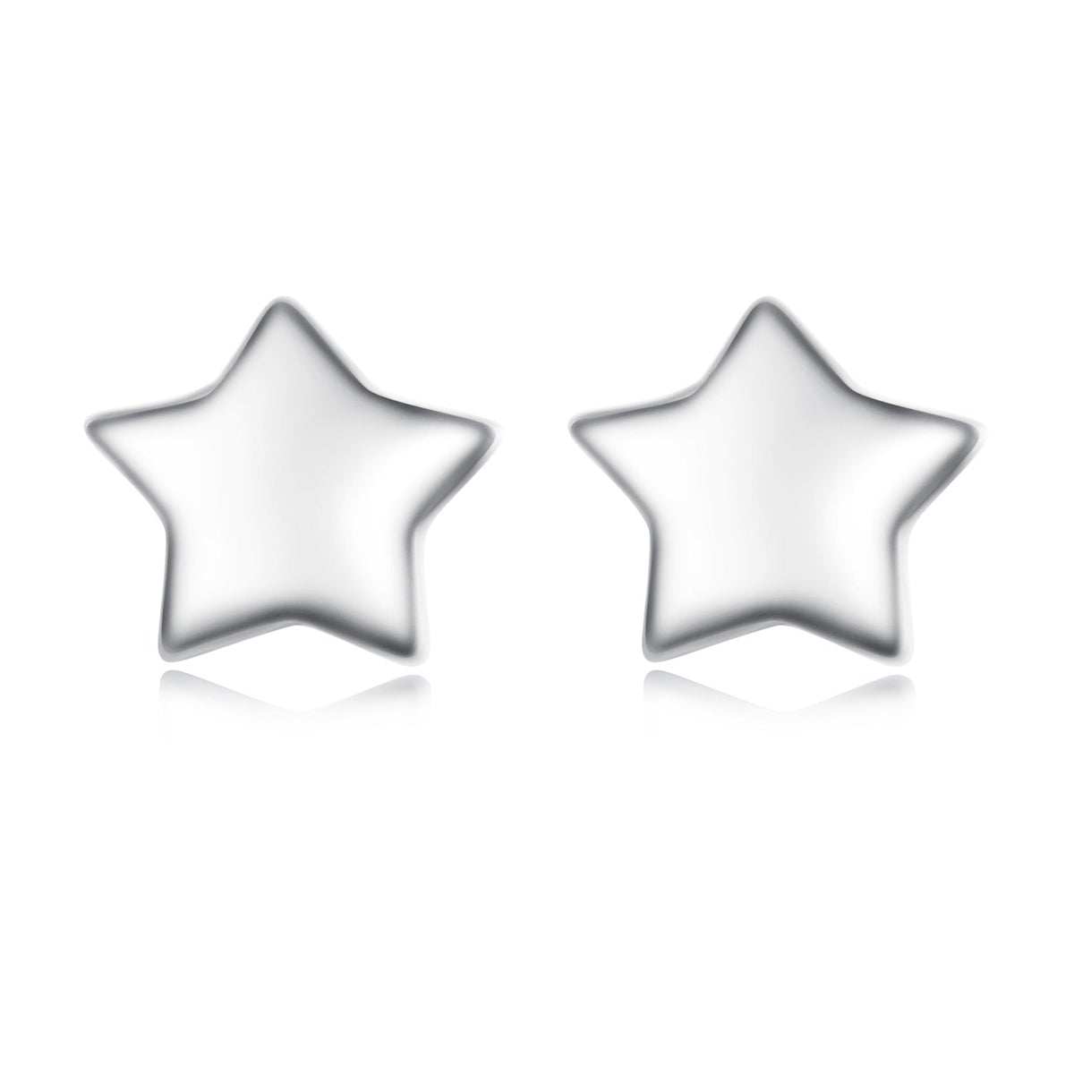 S925 Sterling Silver Earrings with Plated Platinum Finish for Women